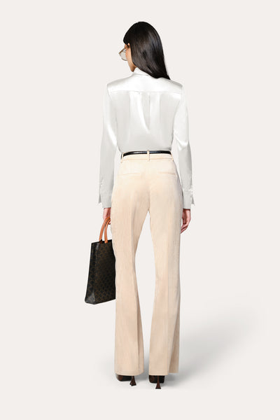 Silk Tie Button Down Image 4