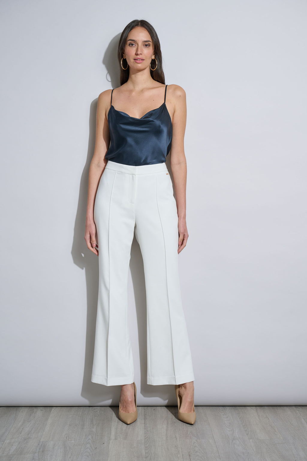 T Tahari Wide Leg Flare Pant Elie Tahari