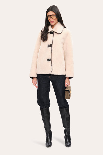 Tahari Sherpa Coat Image 1