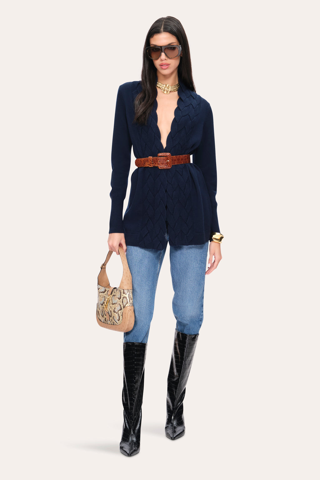 Cable Cardigan – Elie Tahari Cable Cardigan – Elie Tahari