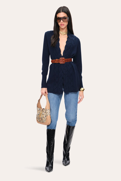 Cable Cardigan Image 2