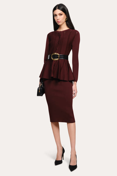 Valerie Milano Pointelle Jacket