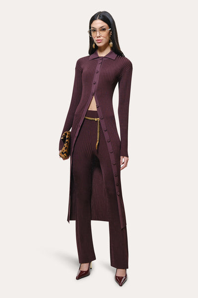 Roxanne Ribbed Flare Pant