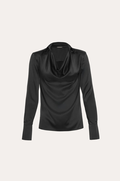 Silk Draped Top Image 1