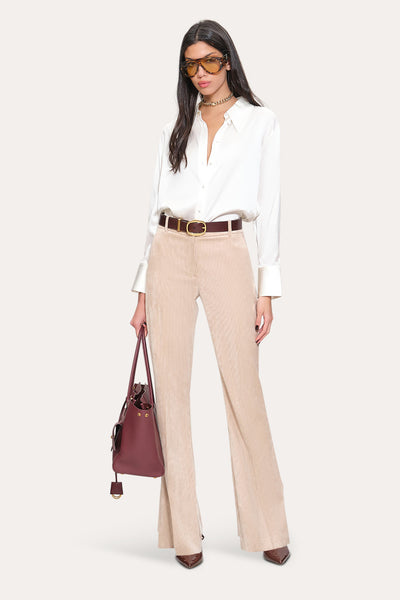 Silk Button Down Shirt