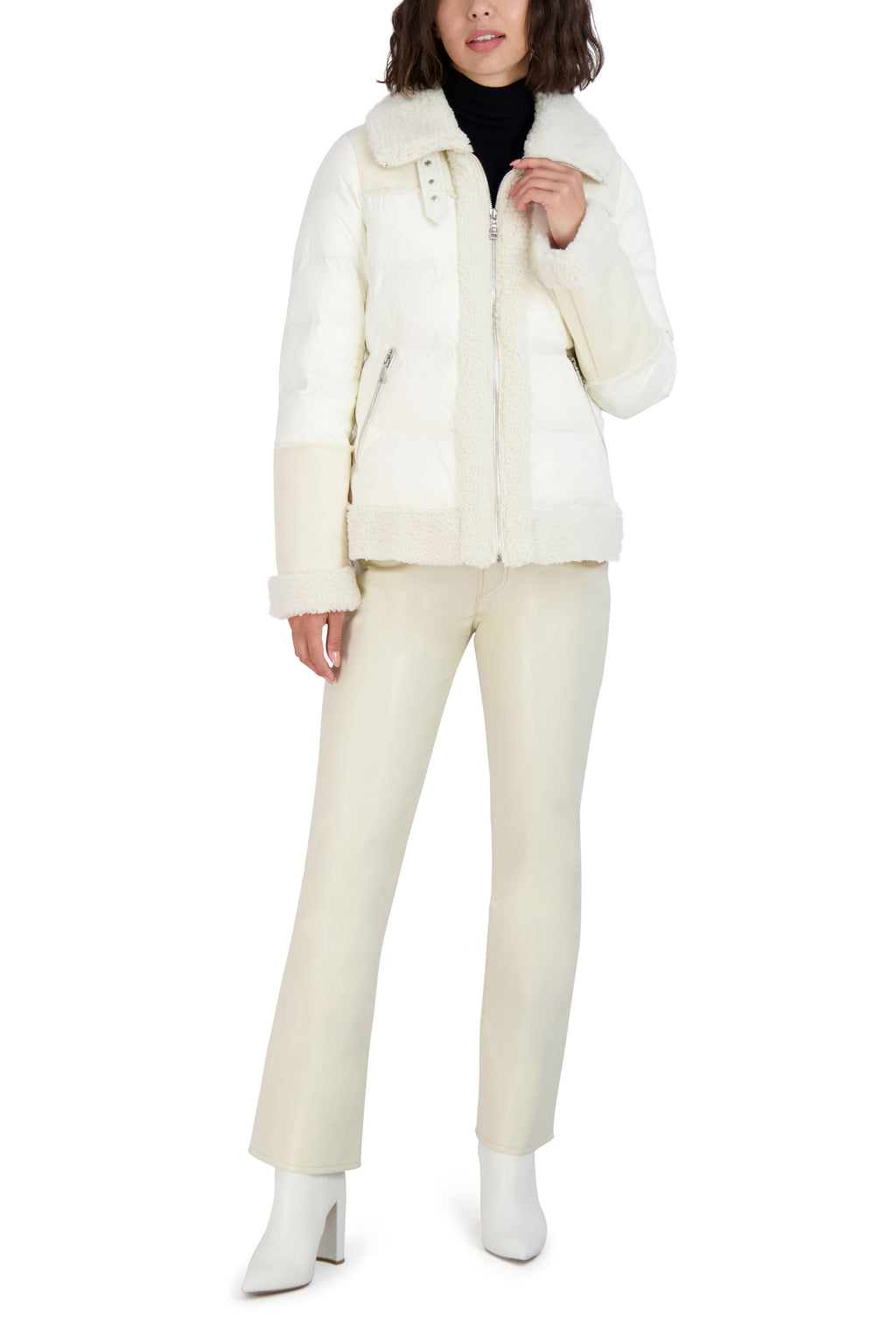 Tahari jolene shop puffer down coat
