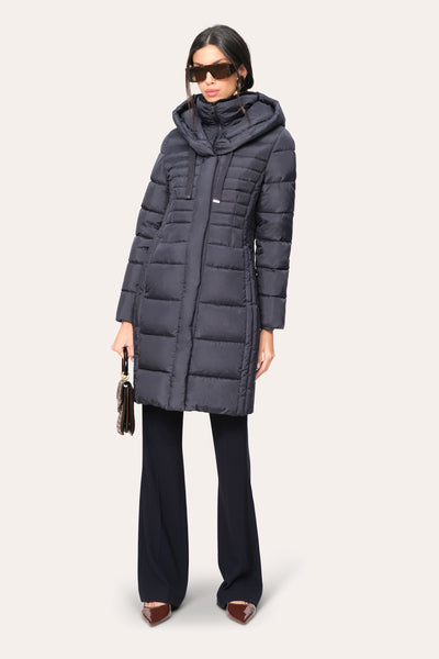 Tahari Hooded Down Coat Image 1