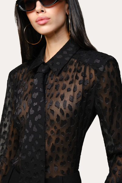 Burnout Tie Button Down Image 3