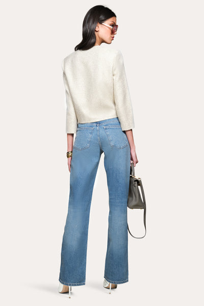 Tweed Lurex Jacket Image 3