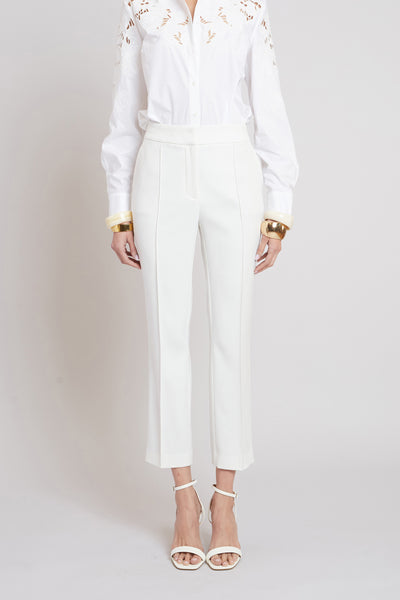 Micro Flare Crepe Pant Image 1