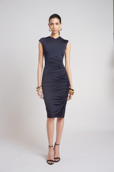 Ruched Jersey Dress Image 1