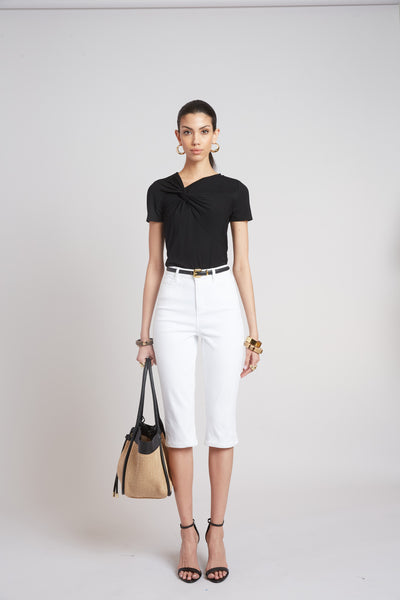 Asymmetric Knot T-Shirt Image 2