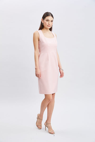 Square Neck Slim Dress Image 3