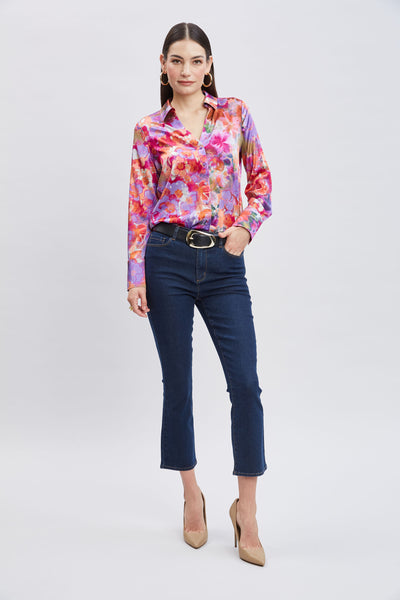 Silk Bloomsbury Button Down Shirt Image 3