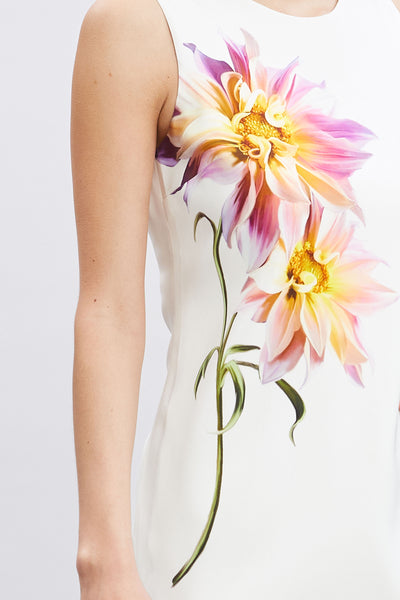 Dahlia Floral Shift Dress Image 5