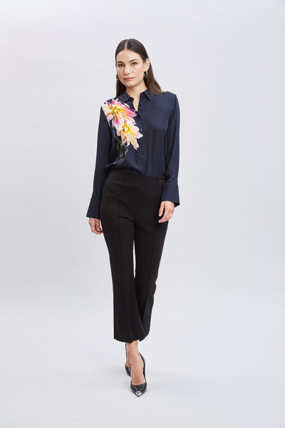 Silk Dahlia Button Down Shirt Image 3