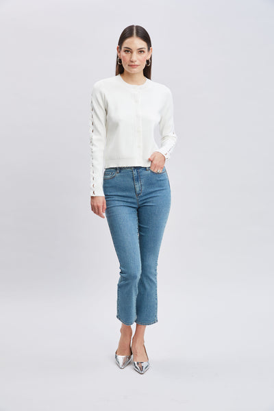 Cut Out Cardigan Image 5