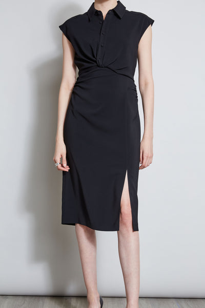 Twist Button Dress Image 5