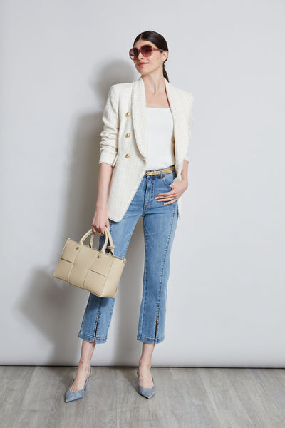 Rib Detail Sweater Tank Image 4