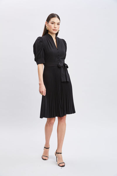 Pleated Contour Dress Image 3