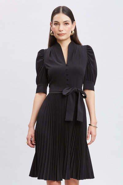 Pleated Contour Dress Image 2