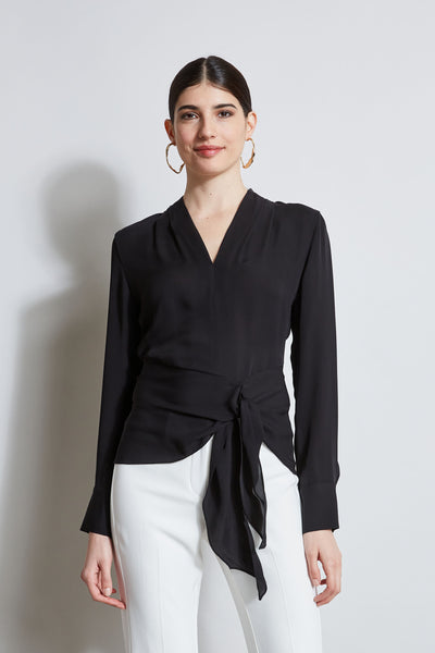 Contour Side Tie Shirt Image 1