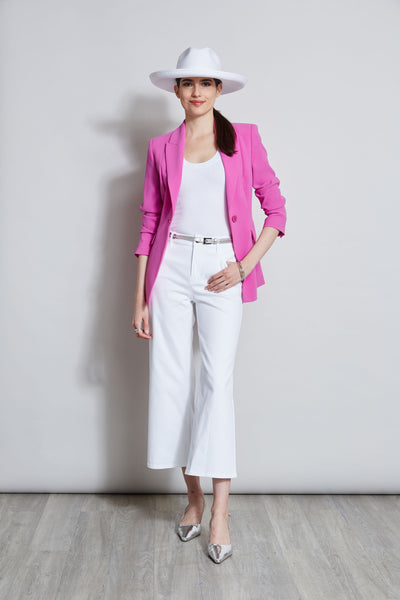 Rib Knit Scoop Tank Top Image 4