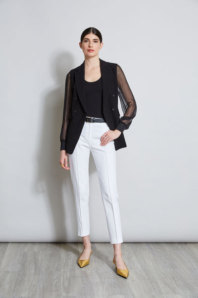 Rib Knit Scoop Tank Top Image 4