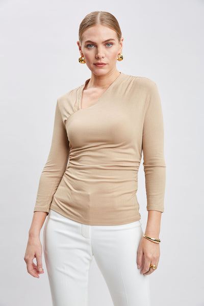 Asymmetric Rib Knit Image 4