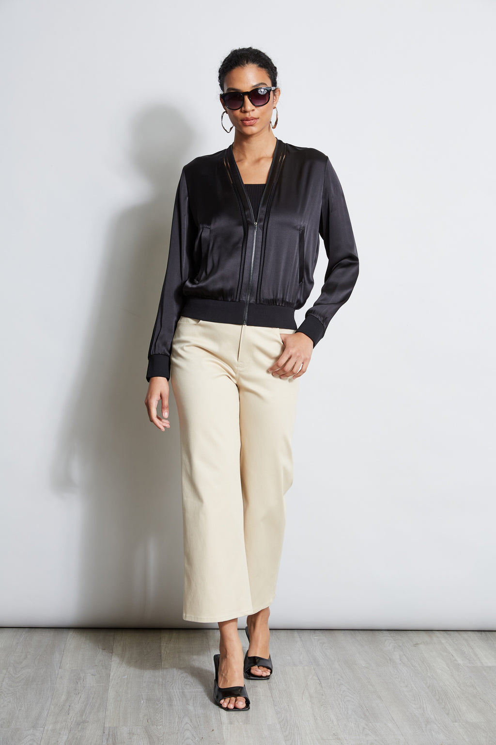 Elie tahari silk jacket deals