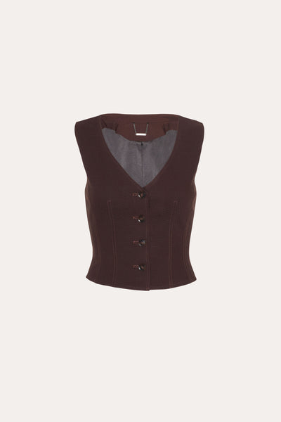 Zoë Fiamatto Wool Vest