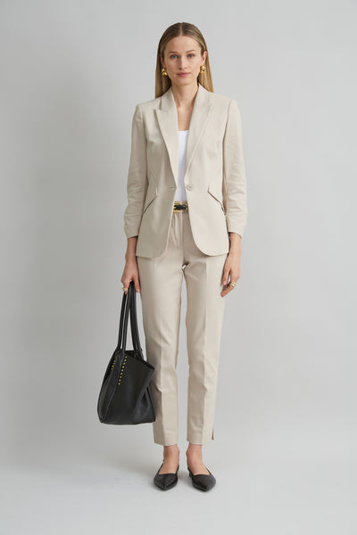 Cotton Panel Blazer Image 2