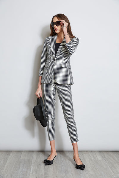 Gingham Blazer Image 3