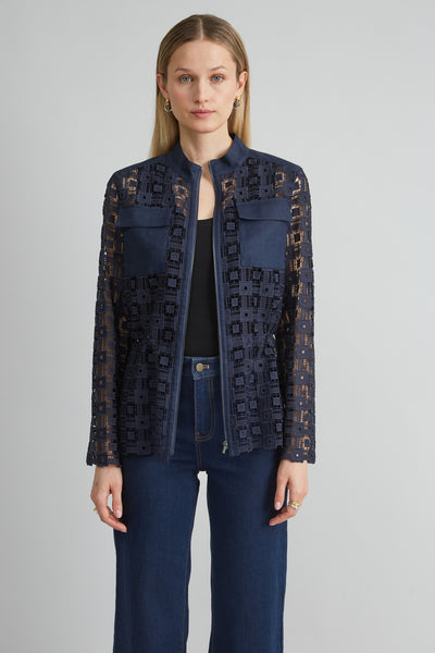 Lace Utility Jacket Image 1