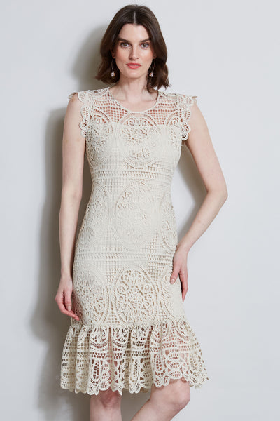 Mosaic Lace Dress Image 2
