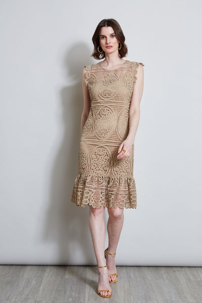 Mosaic Lace Dress Image 1