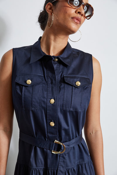 Cotton Utility Dress Image 5