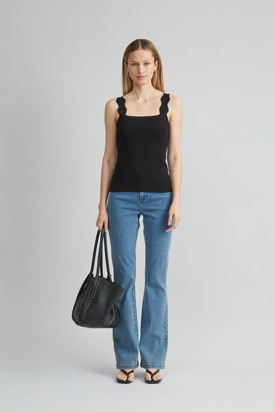 Scallop Sweater Tank Image 4