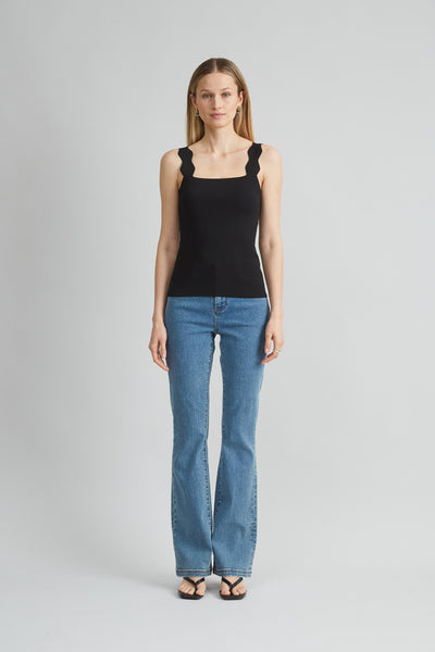 Scallop Sweater Tank Image 2