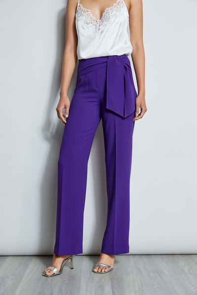 Wide Leg Sash Pant Image 1