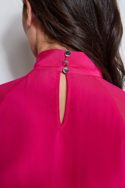 Silk Twist Keyhole Shirt Image 4