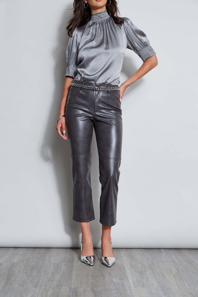 Vintage Vegan Leather Pant Image 1