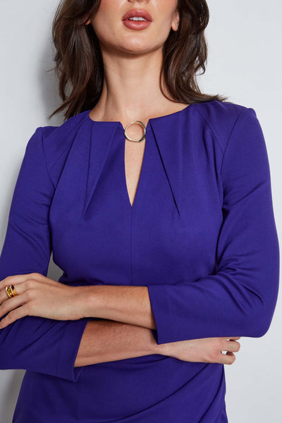 Keyhole Ring Wrap Dress Image 3