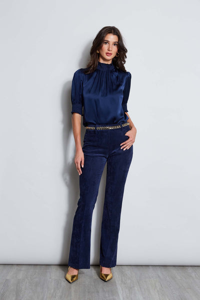 Corduroy Fit & Flare Pant Image 5