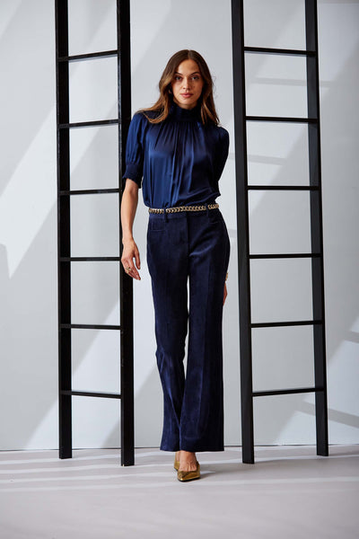Corduroy Fit & Flare Pant Image 3