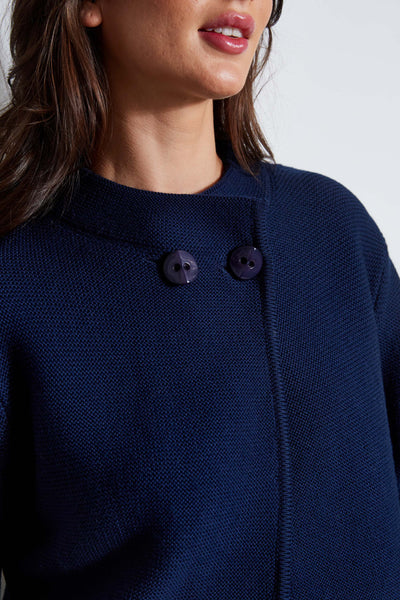 Two Button Wool Sweater Image 3