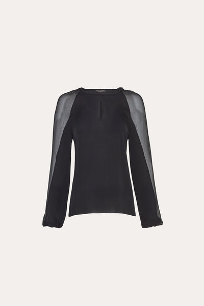 Silk Chiffon Blouse Image 1