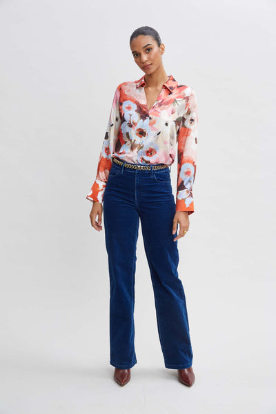 Washed Velvet Pant Image 3