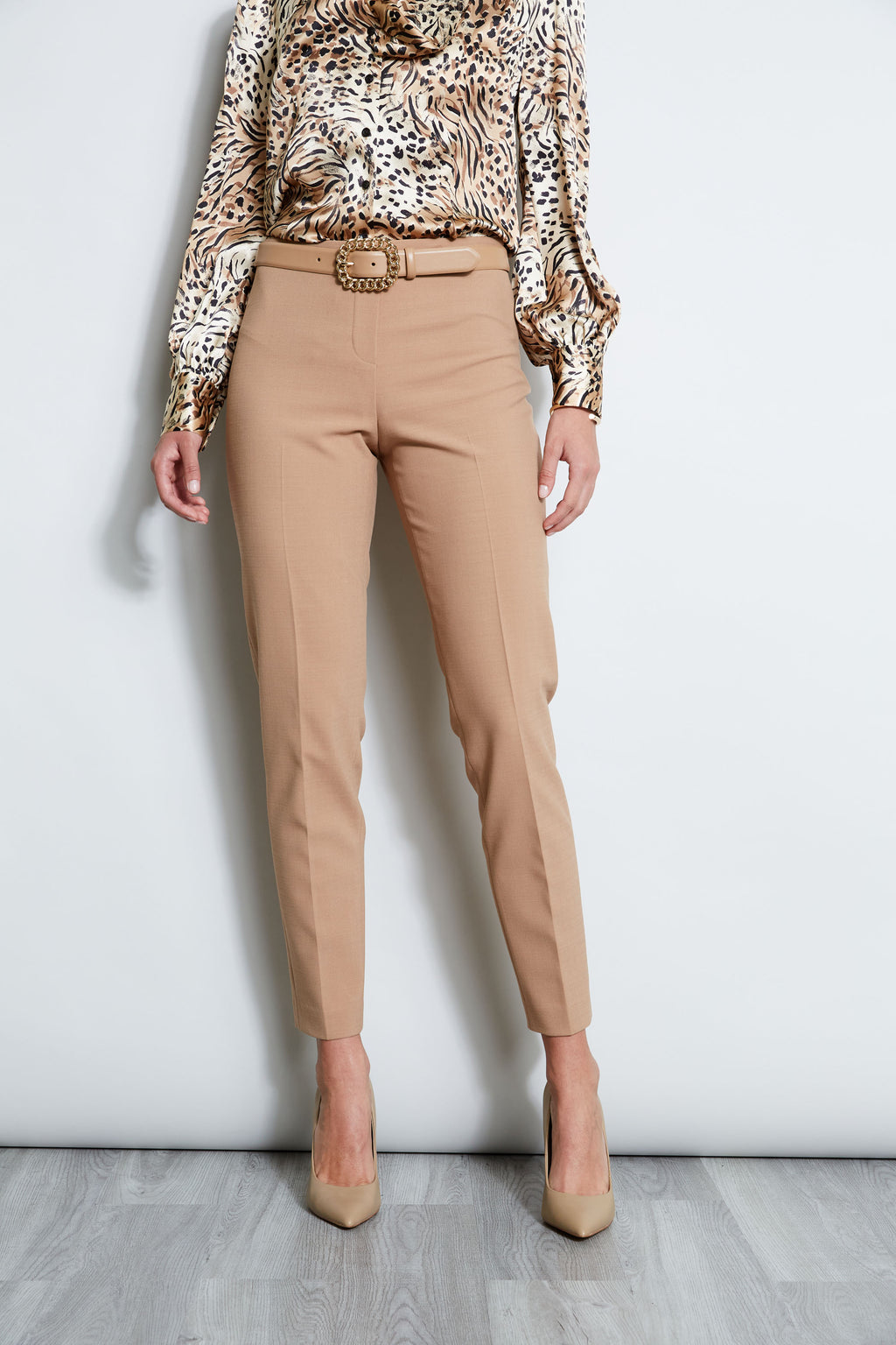 Tahari alyssa slim deals leg pants