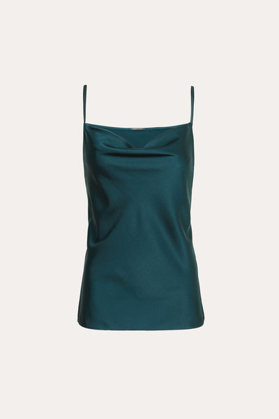 Silk Draped Camisole